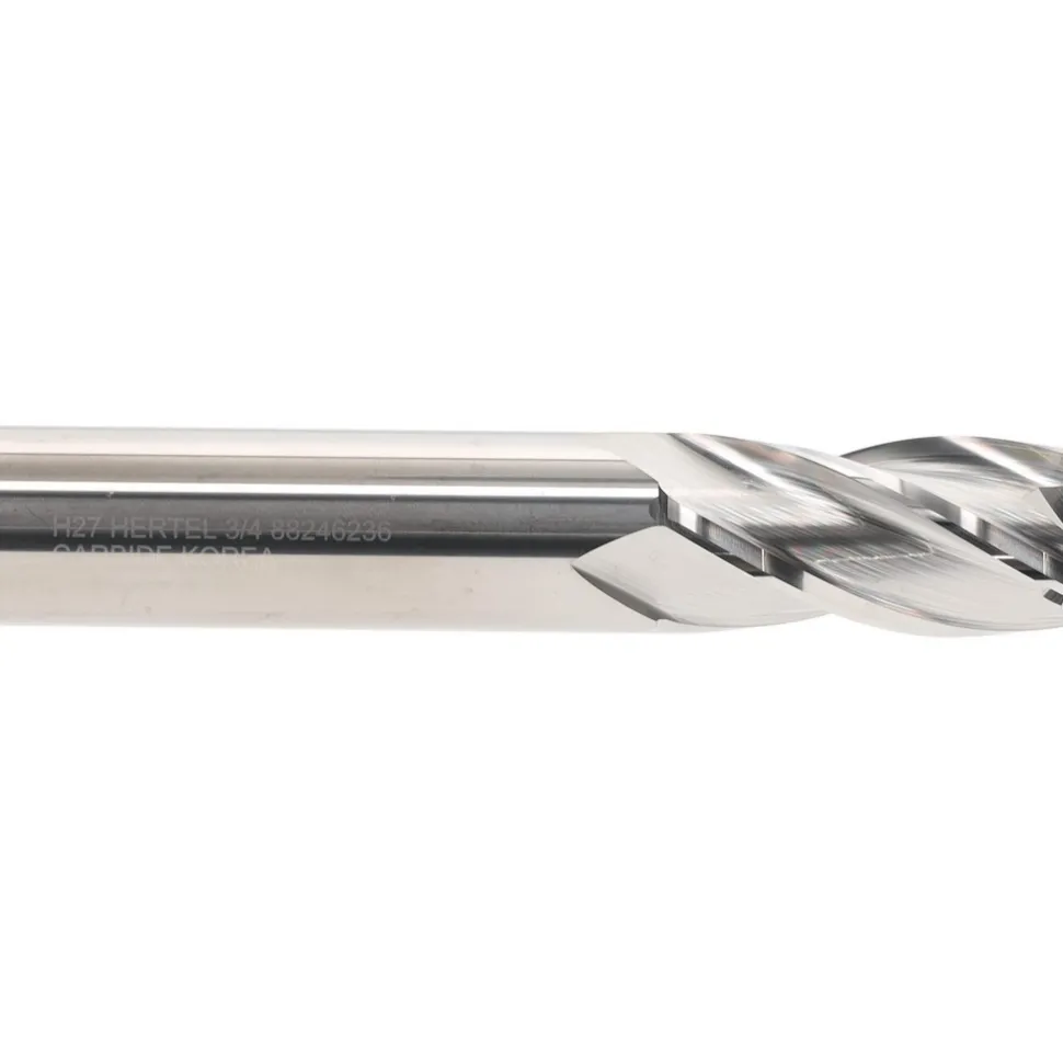 Square End Mill: 3/4" Dia, 1-1/2" LOC