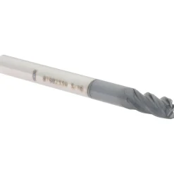 Square End Mill: 3/16" Dia, 3/8" LOC