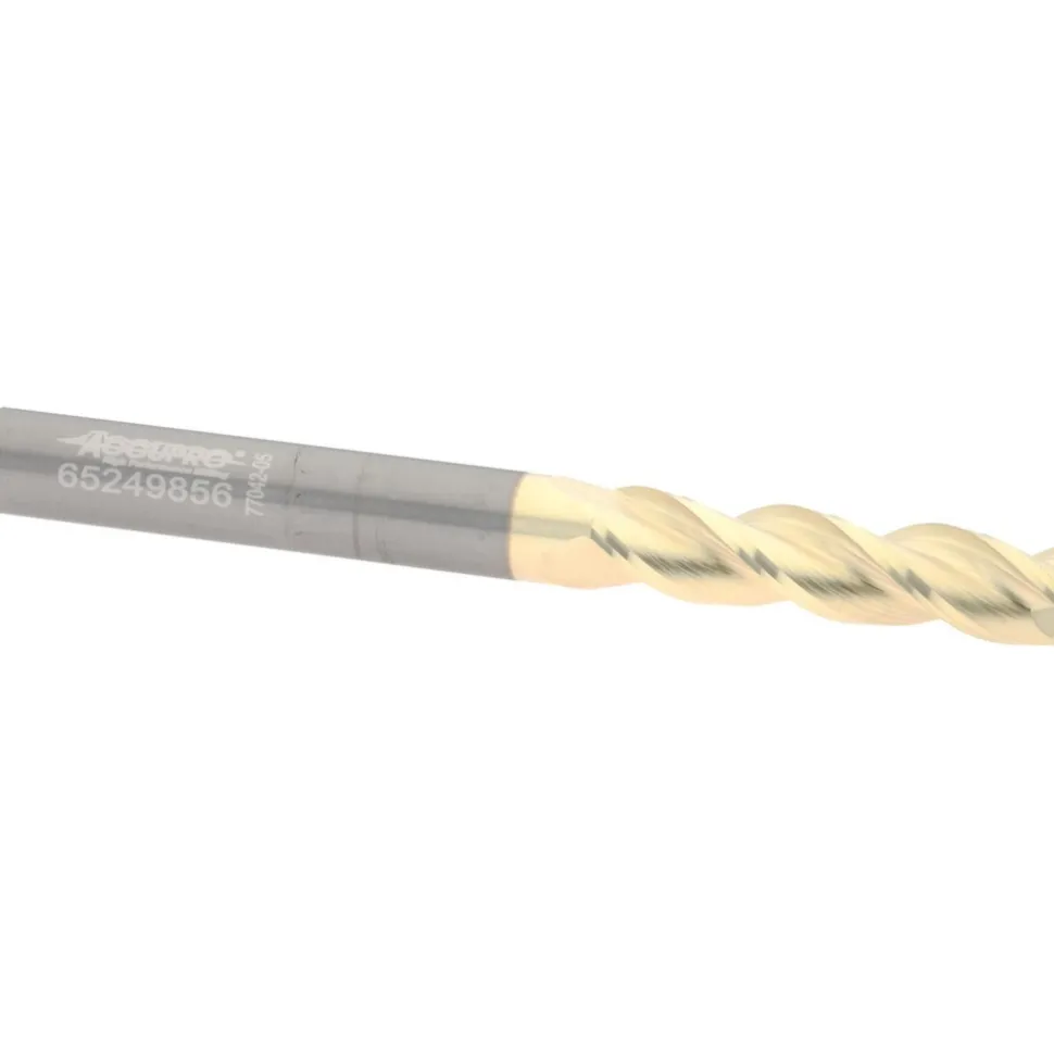 Square End Mill: 1/4" Dia, 1" LOC