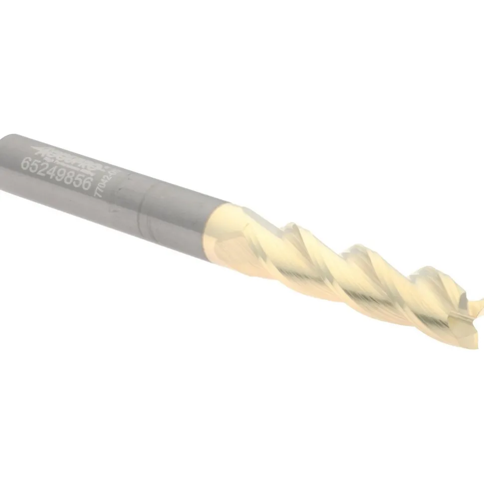 Square End Mill: 1/4" Dia, 1" LOC