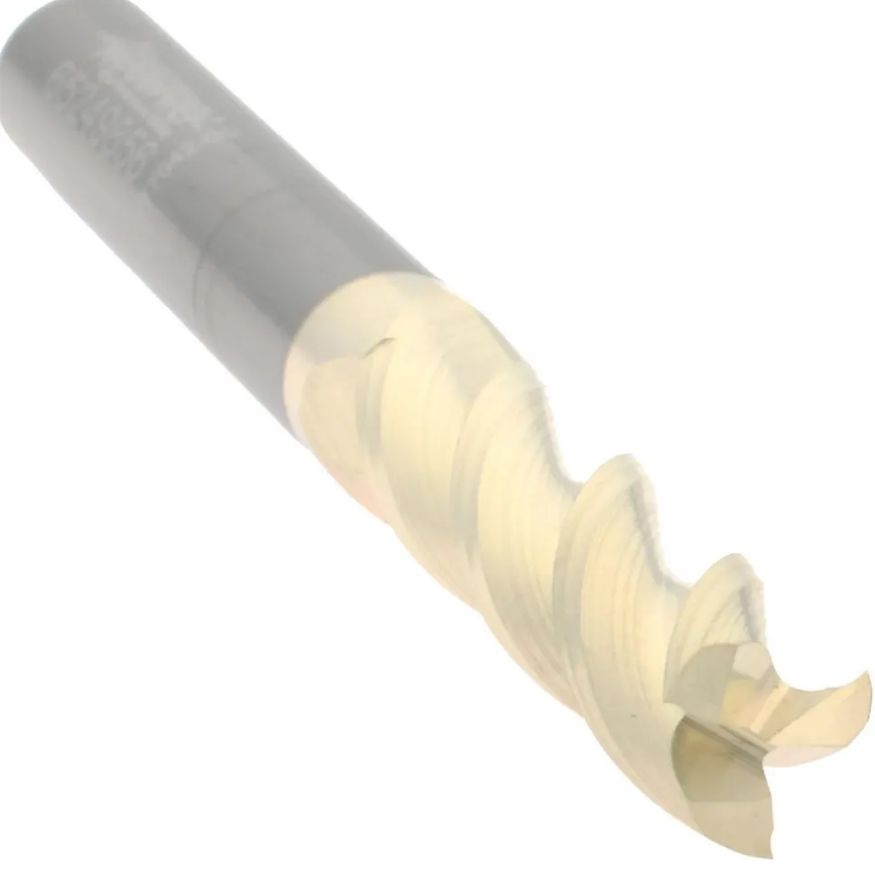 Square End Mill: 1/4" Dia, 1" LOC