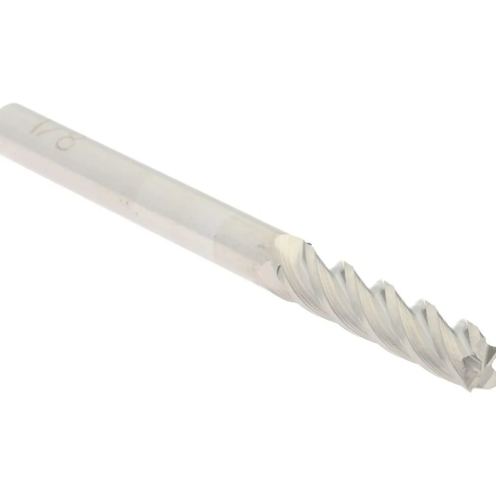 Square End Mill: 1/8" Dia, 1/2" LOC