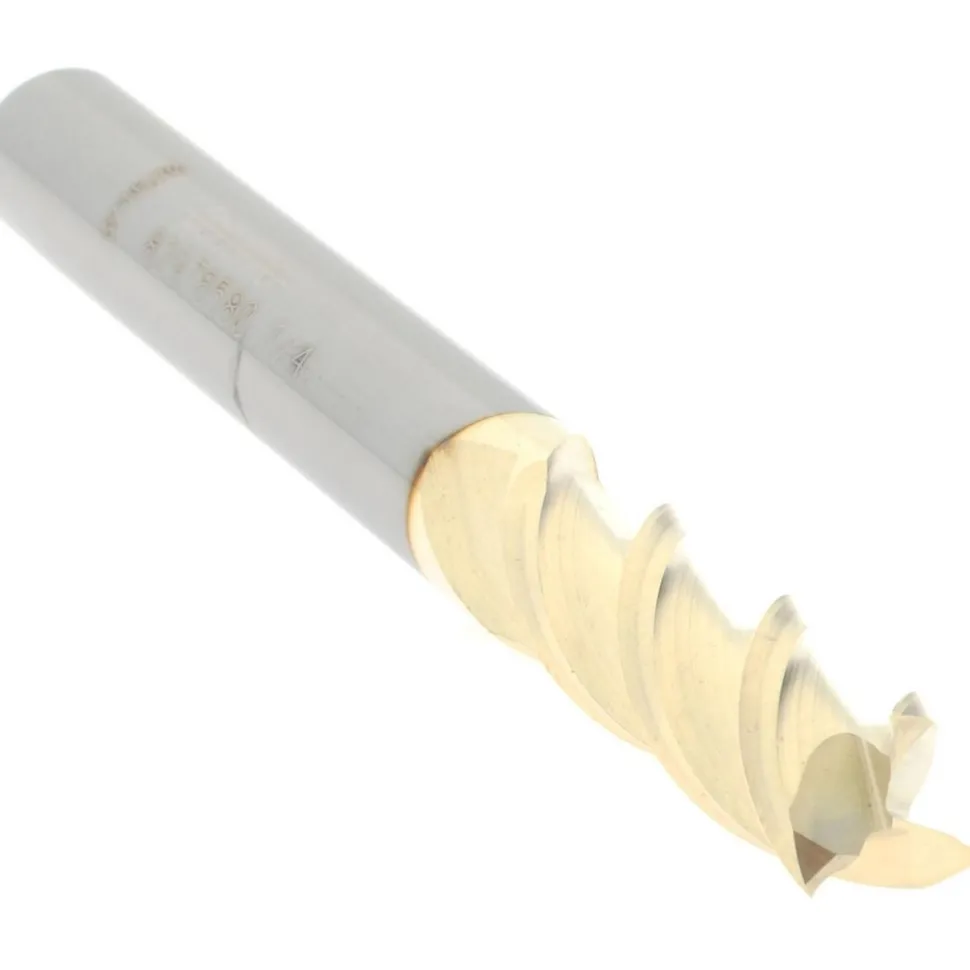 Square End Mill: 1/4" Dia, 3/4" LOC