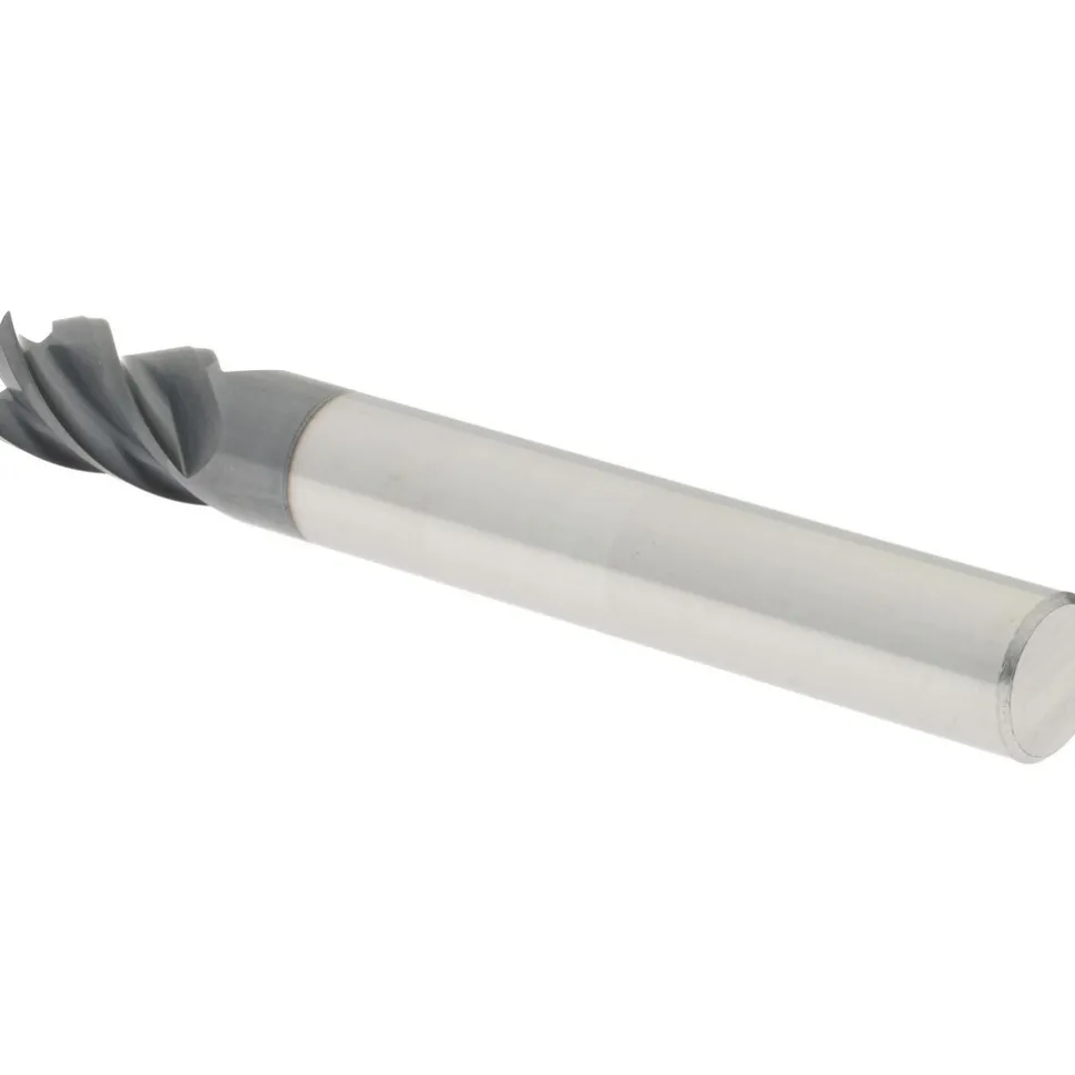 Square End Mill: 1/4" Dia, 3/8" LOC