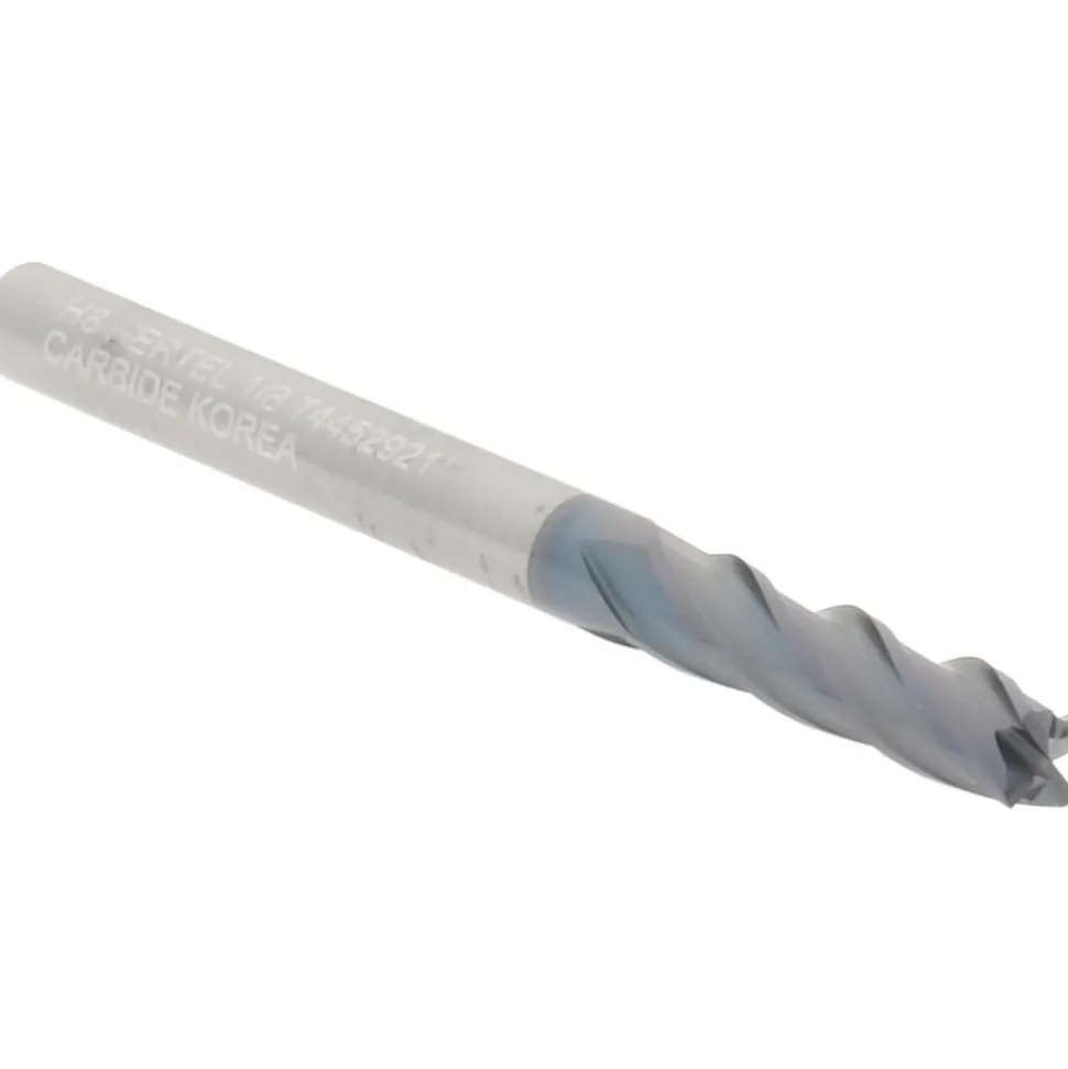 Square End Mill: 1/8" Dia, 1/2" LOC