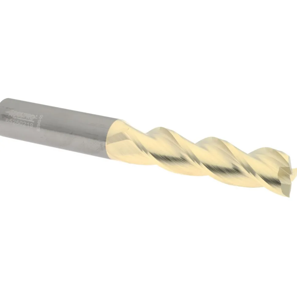 Square End Mill: 1/2" Dia, 2" LOC