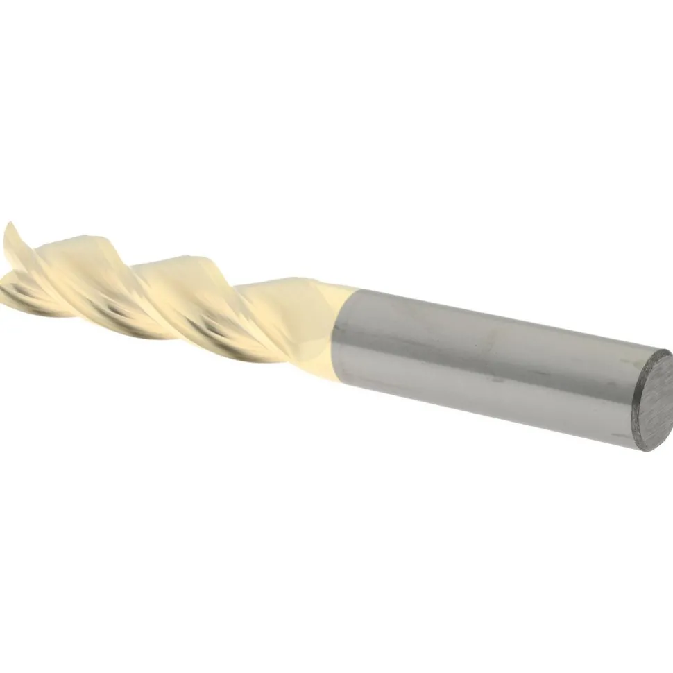 Square End Mill: 1/2" Dia, 2" LOC
