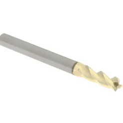Square End Mill: 1/8" Dia, 3/8" LOC