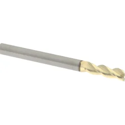Square End Mill: 1/8" Dia, 3/8" LOC
