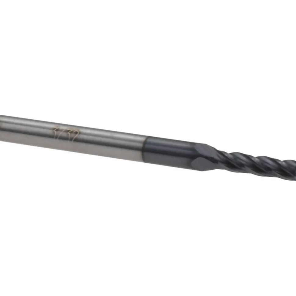 Square End Mill: 0.0938" Dia, 0.3750" LOC