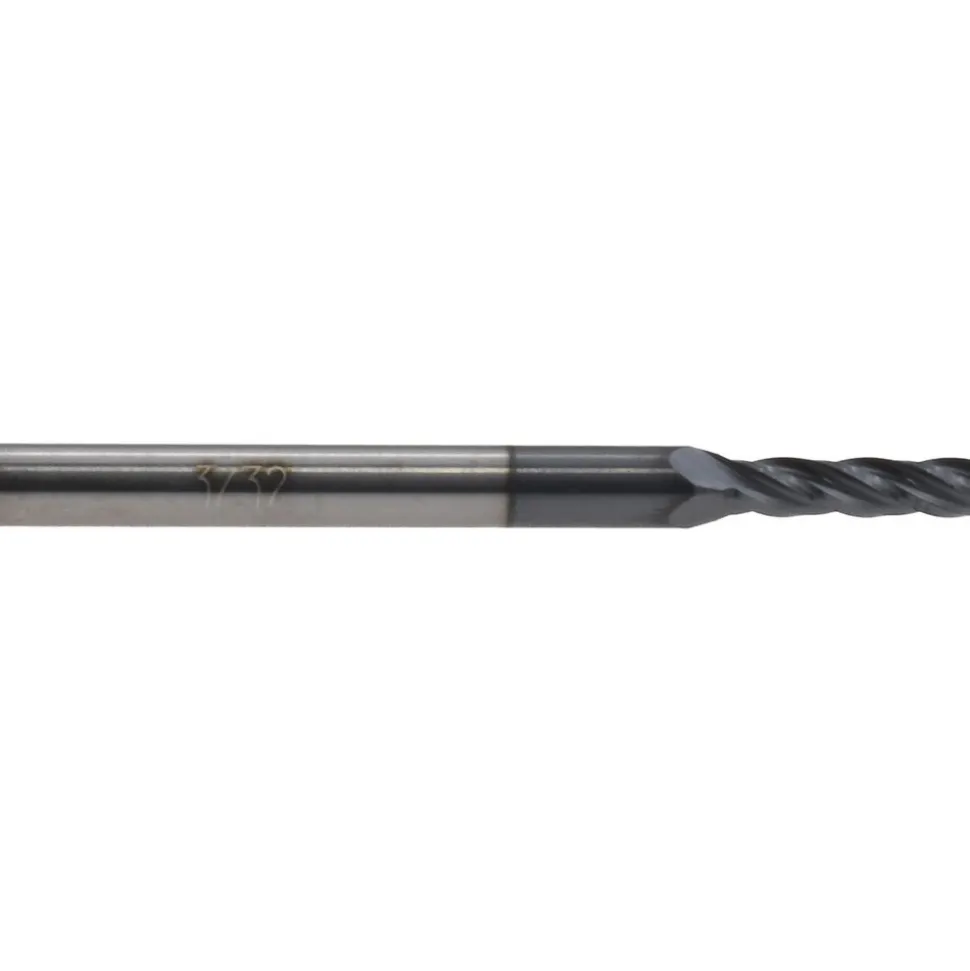 Square End Mill: 0.0938" Dia, 0.3750" LOC