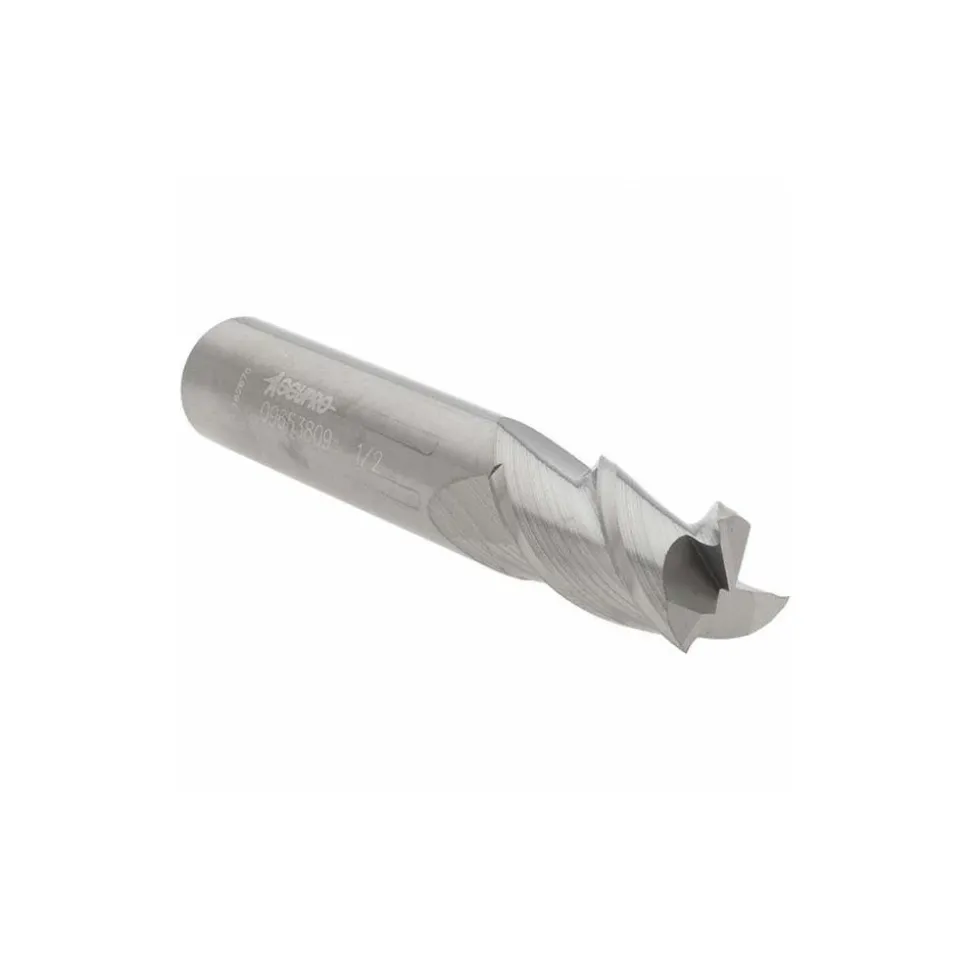 Square End Mill: 1/2" Dia, 1" LOC