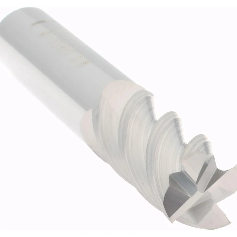 Square End Mill: 3/8" Dia, 7/8" LOC