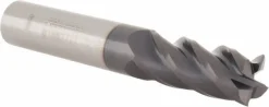 Square End Mill: 7/16" Dia, 1" LOC