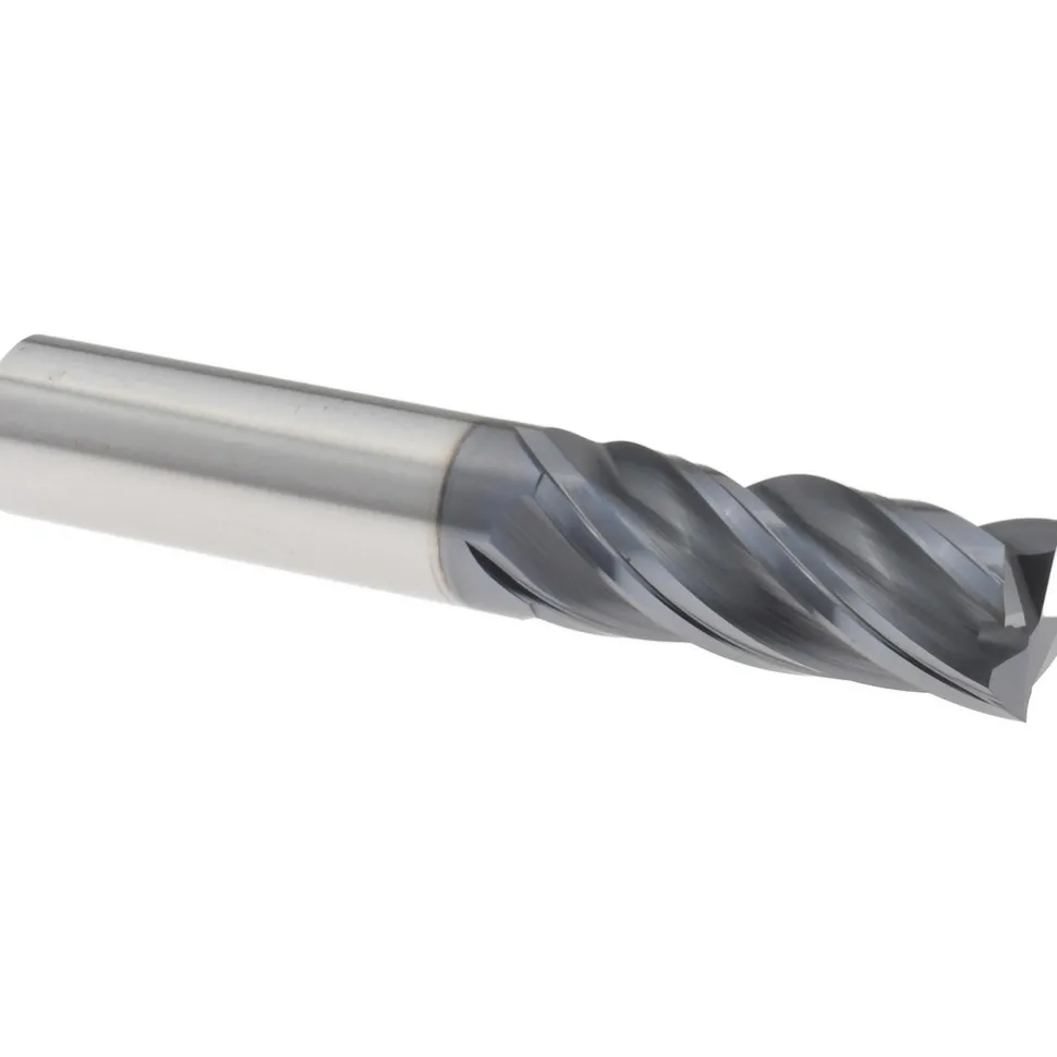 Square End Mill: 1/2" Dia, 1-1/4" LOC