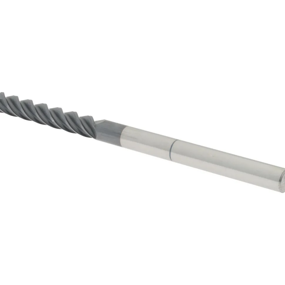 Square End Mill: 1/4" Dia, 1-1/2" LOC