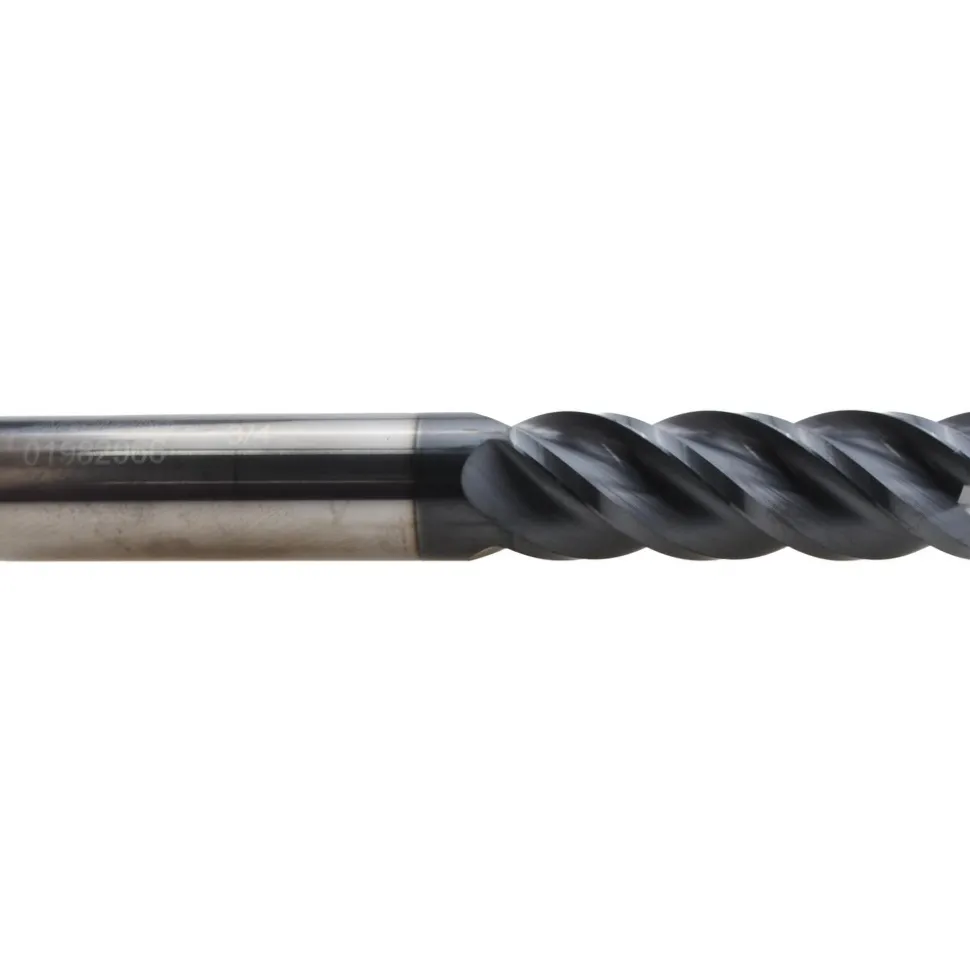 Square End Mill: 3/4" Dia, 2-1/4" LOC