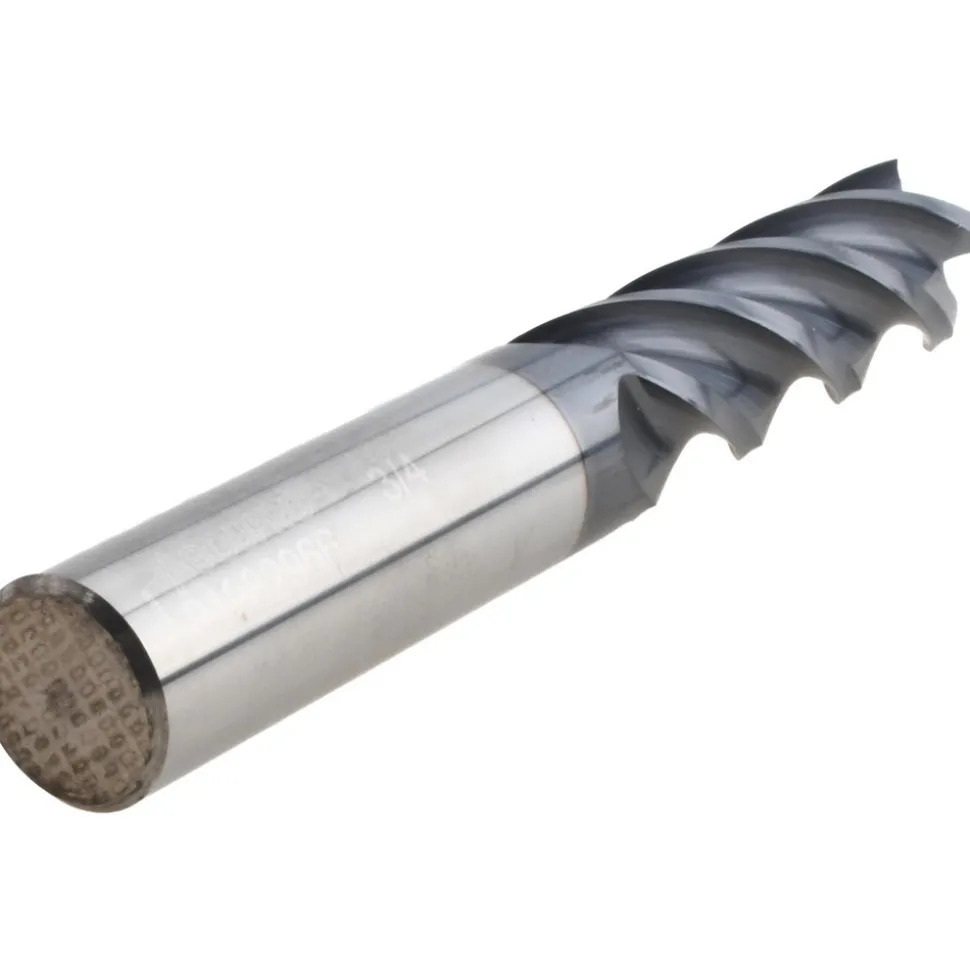 Square End Mill: 3/4" Dia, 2-1/4" LOC