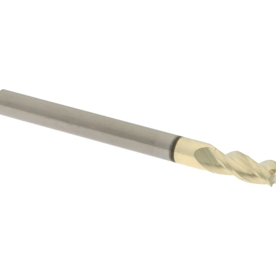 Square End Mill: 1/8" Dia, 1/4" LOC