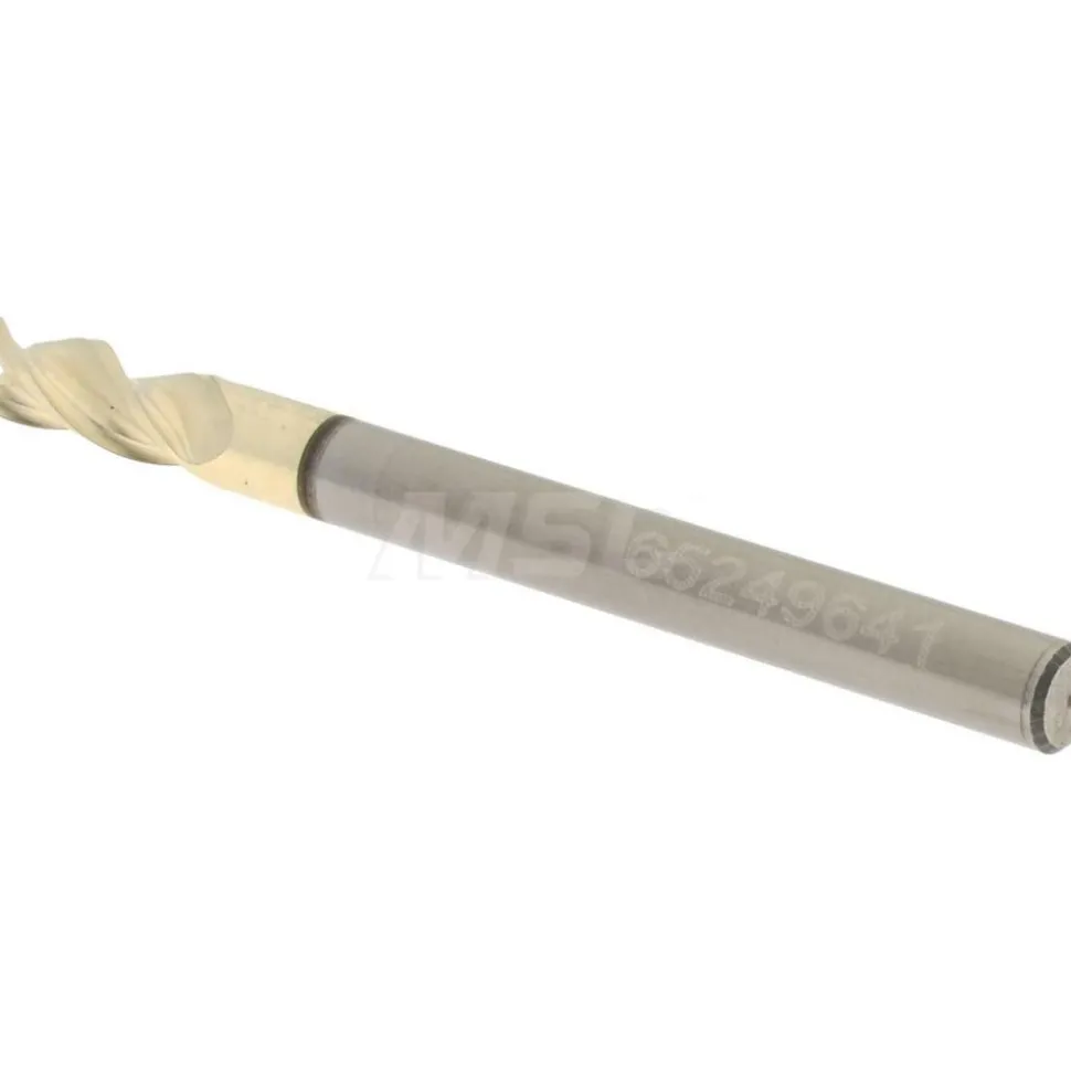Square End Mill: 1/8" Dia, 1/4" LOC