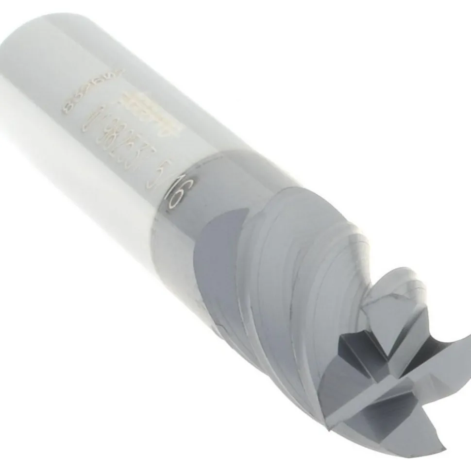 Square End Mill: 5/16" Dia, 1/2" LOC