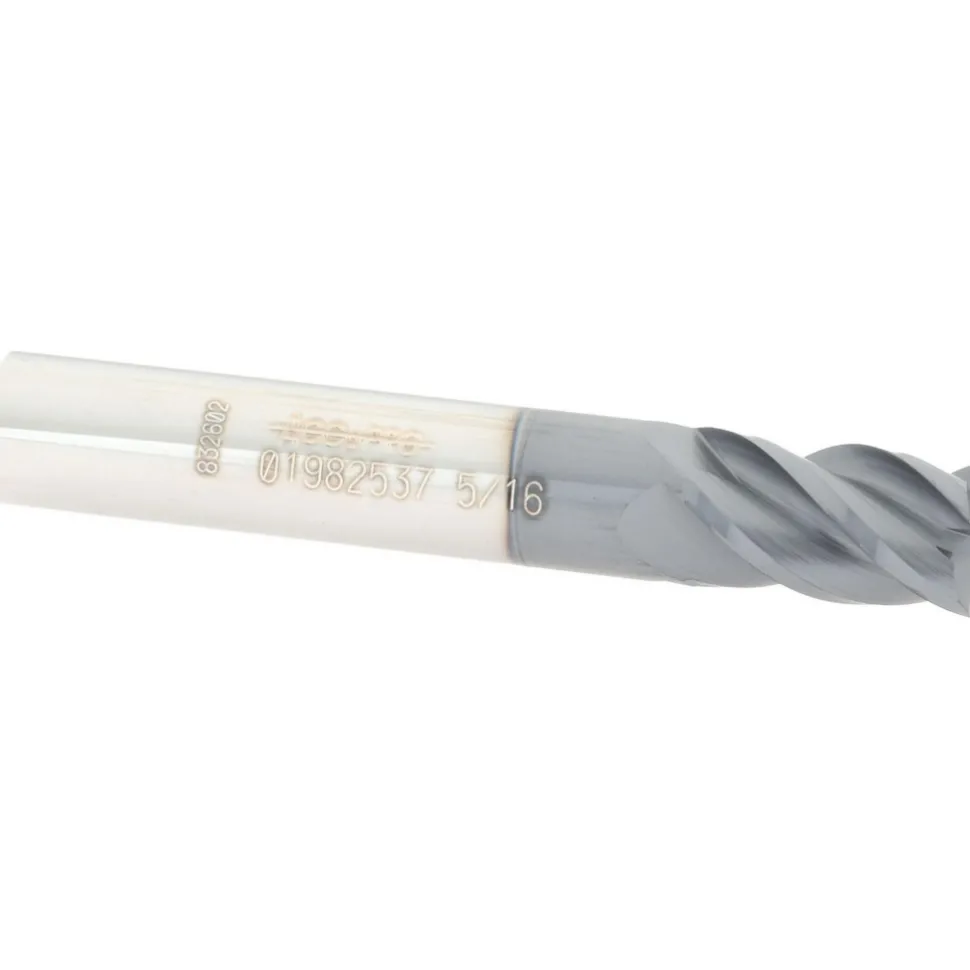 Square End Mill: 5/16" Dia, 1/2" LOC