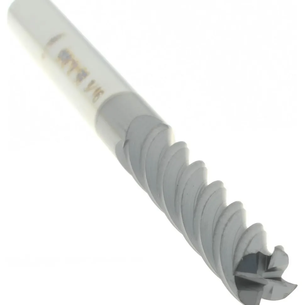 Square End Mill: 3/16" Dia, 1" LOC