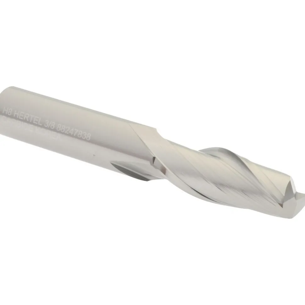 Square End Mill: 3/8" Dia, 1" LOC