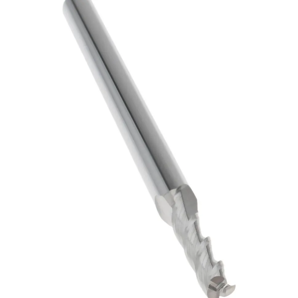 Square End Mill: 3/32" Dia, 1/2" LOC