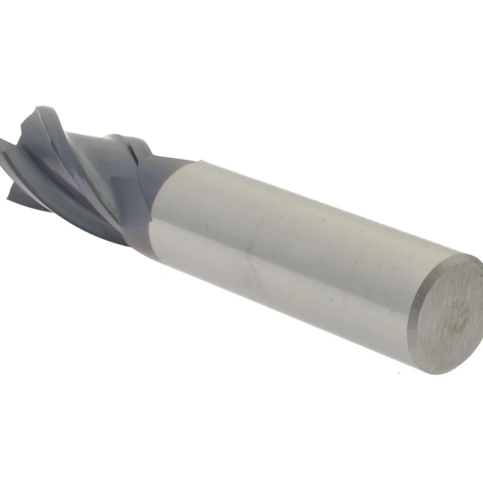 Square End Mill: 5/8" Dia, 1-1/4" LOC