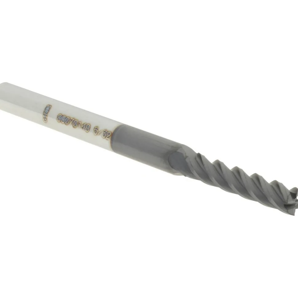 Square End Mill: 5/32" Dia, 3/4" LOC