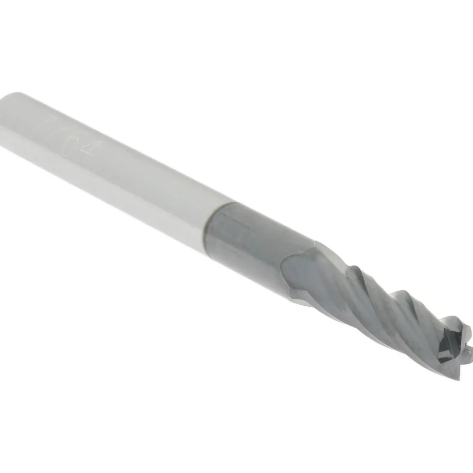 Square End Mill: 0.1094" Dia, 0.3750" LOC