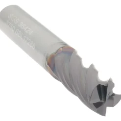 Square End Mill: 3/8" Dia, 7/8" LOC
