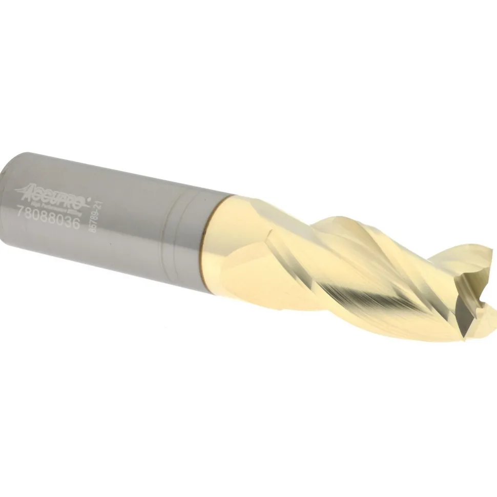 Square End Mill: 3/4" Dia, 1-1/2" LOC