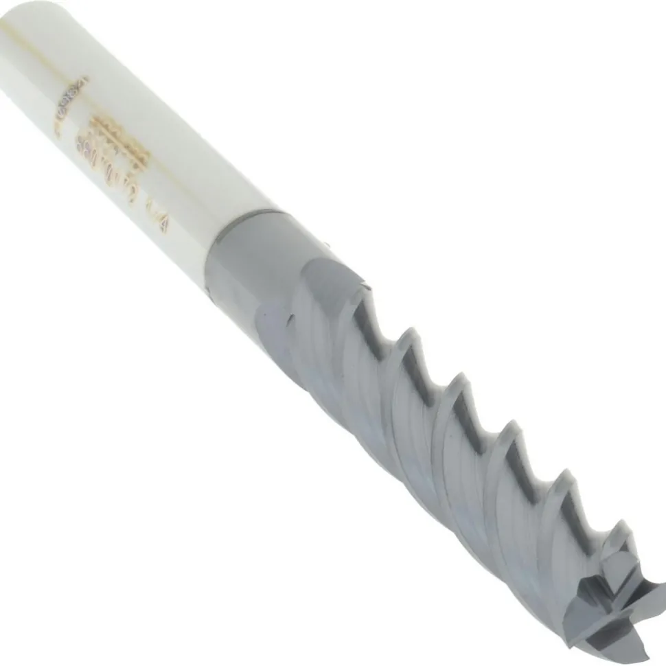 Square End Mill: 1/4" Dia, 1-1/4" LOC