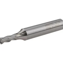 Square End Mill: 3/16" Dia, 1/2" LOC, 4 Flute, High Speed Steel