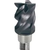 Square End Mill Heads: Mill Diameter (Decimal Inch): 0.3750