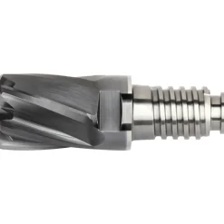 Square End Mill Heads: Mill Diameter (Decimal Inch): 1.0000