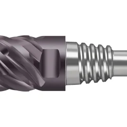 Square End Mill Heads: Mill Diameter (Decimal Inch): 0.6300; Mill Diameter (mm): 16.00; Length of Cut (mm): 18.70