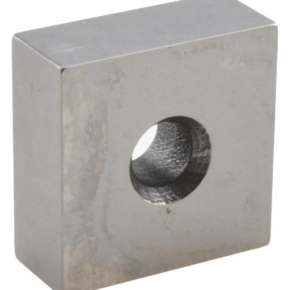 Square Steel Gage Block: 0.5", Grade 0