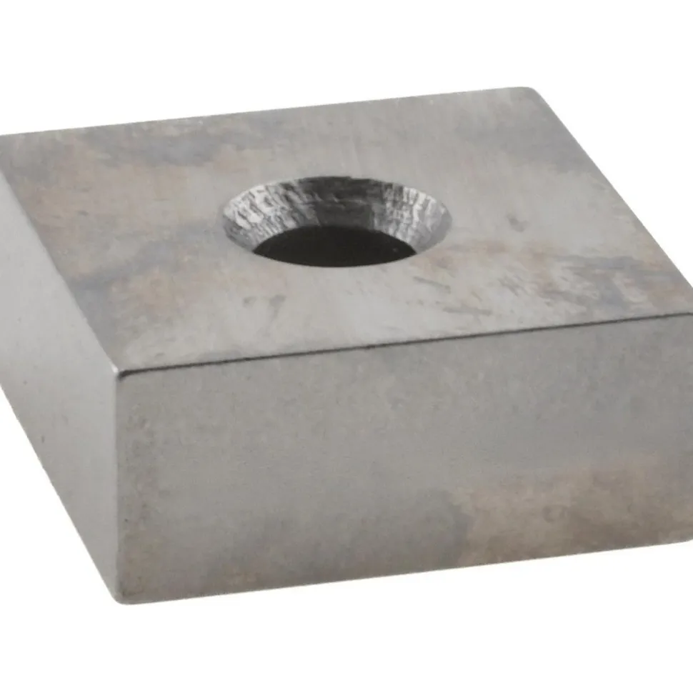 Square Steel Gage Block: 0.5", Grade 0