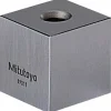 Square Steel Gage Block: 1", Grade AS-1