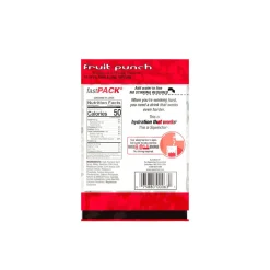 Sqwincher Sports Drink: 0.6 oz Packet, Fruit Punch, Liquid Concentrate, Yields 6.00 oz