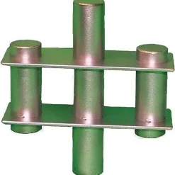 6" SS RARE EARTH RND GRATE