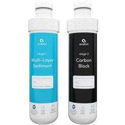 2 Stage Water filter: Water Dispensers; Type: Bottleless Coolers; Style: Avalon Branded; Wattage: 0; Voltage: 0; Hot Water Temperature: 185; Cold Water Temperature: 39; Voltage: 0; Capacity: 1500; 1500 ml; Style: Avalon Branded; Type: Bottleless Coolers; Style: Avalon Branded; Spout Type: None; Handle Type: None