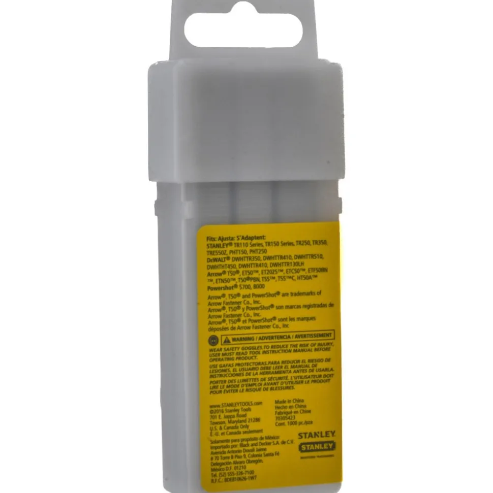 Stainless Steel Narrow Crown Staple: 3/8" Leg Length