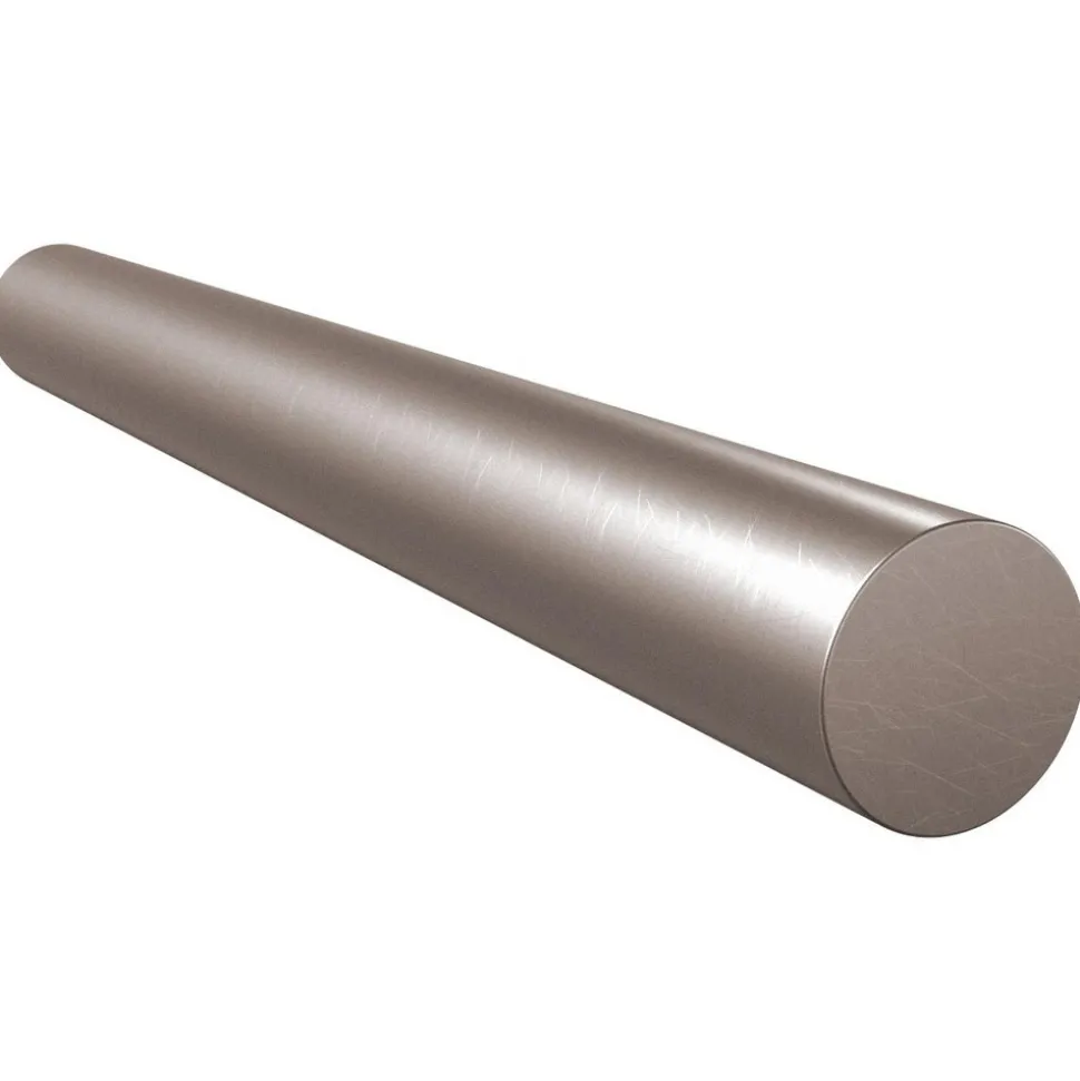 304 Stainless Steel Round Rod: 1/4" Dia, 6' Long