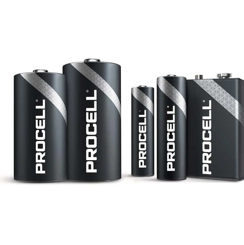 Standard Battery: Size AA, Alkaline