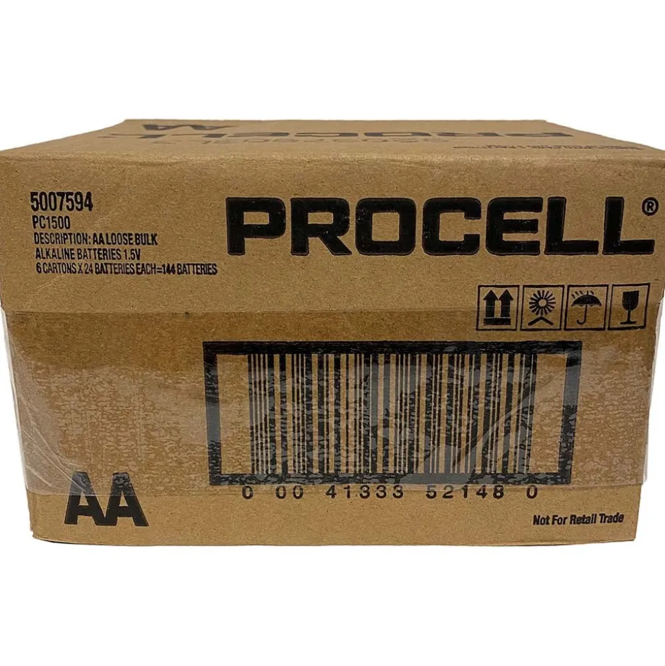 Standard Battery: Size AA, Alkaline