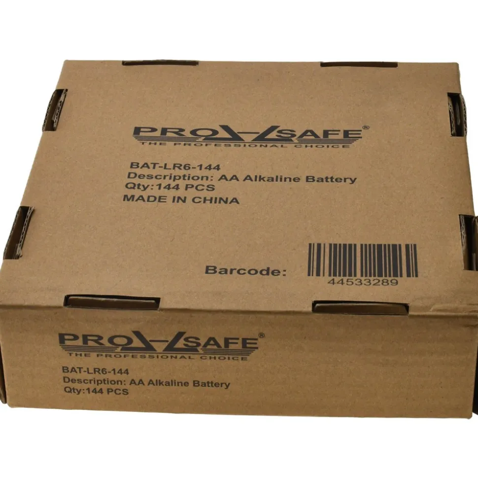 Standard Battery: Size AA, Alkaline